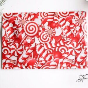 40 6x9 Candy Canes Designer Polymailer